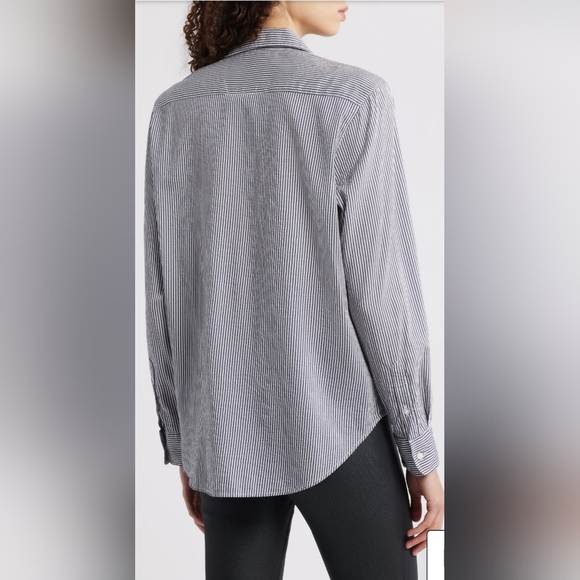 Frank & Eileen,Eileen Relaxed Button-Up Shirt, Size Large - Picture 2 of 10